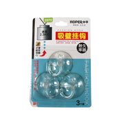 Transparent Suction Cup Wall Hooks