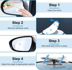 360-Degree Adjustable Blind Spot Mirrors