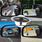 360-Degree Adjustable Blind Spot Mirrors