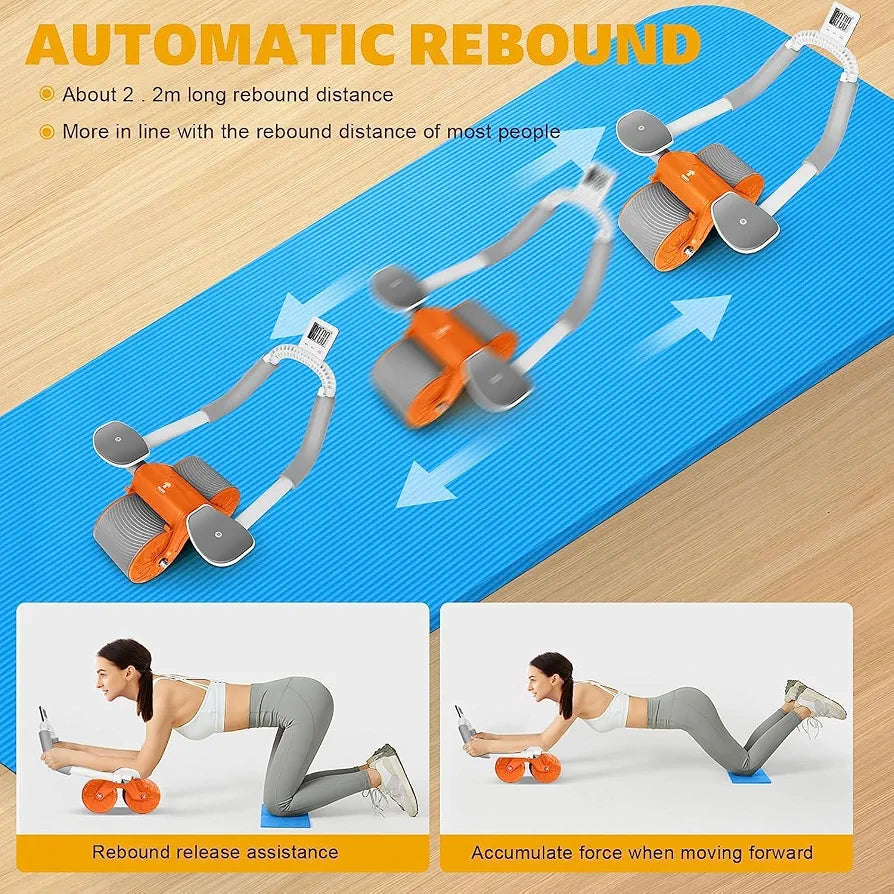 Automatic Rebound Ab Roller