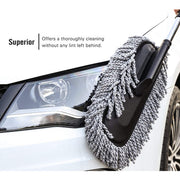 Retractable Handle Microfiber Car Duster