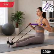 Pilates Bar with Resistance Bands  🔥 Main Fitness Product