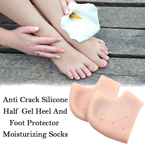 Silicone Heel Protector Socks