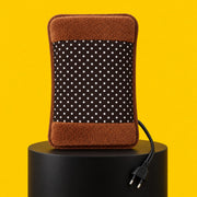 Electric hot water bag on MyDailyUse yellow background