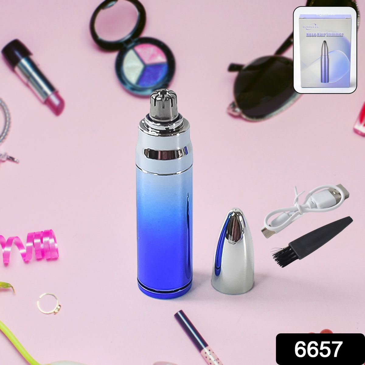 USB Rechargeable Nose Hair Trimmer