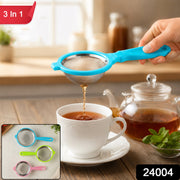 3-in-1 Mesh Strainer Set – 3 Pc