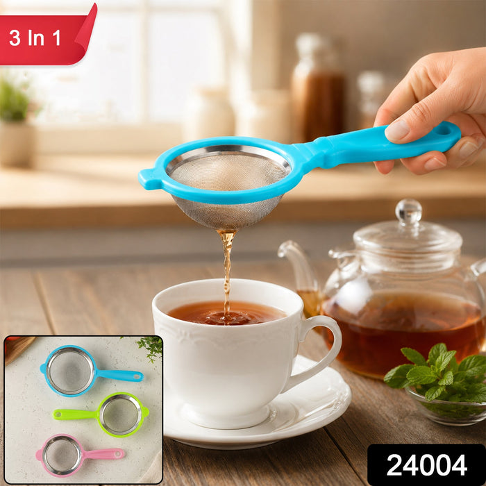 3-in-1 Mesh Strainer Set – 3 Pc
