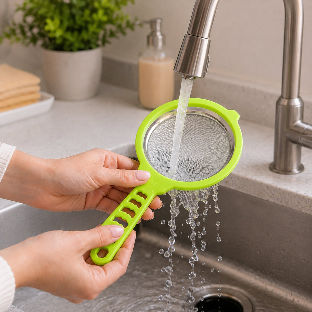 3-in-1 Mesh Strainer Set – 3 Pc